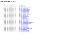 Desktop Screenshot of mit-docs.sbu.ac.ir